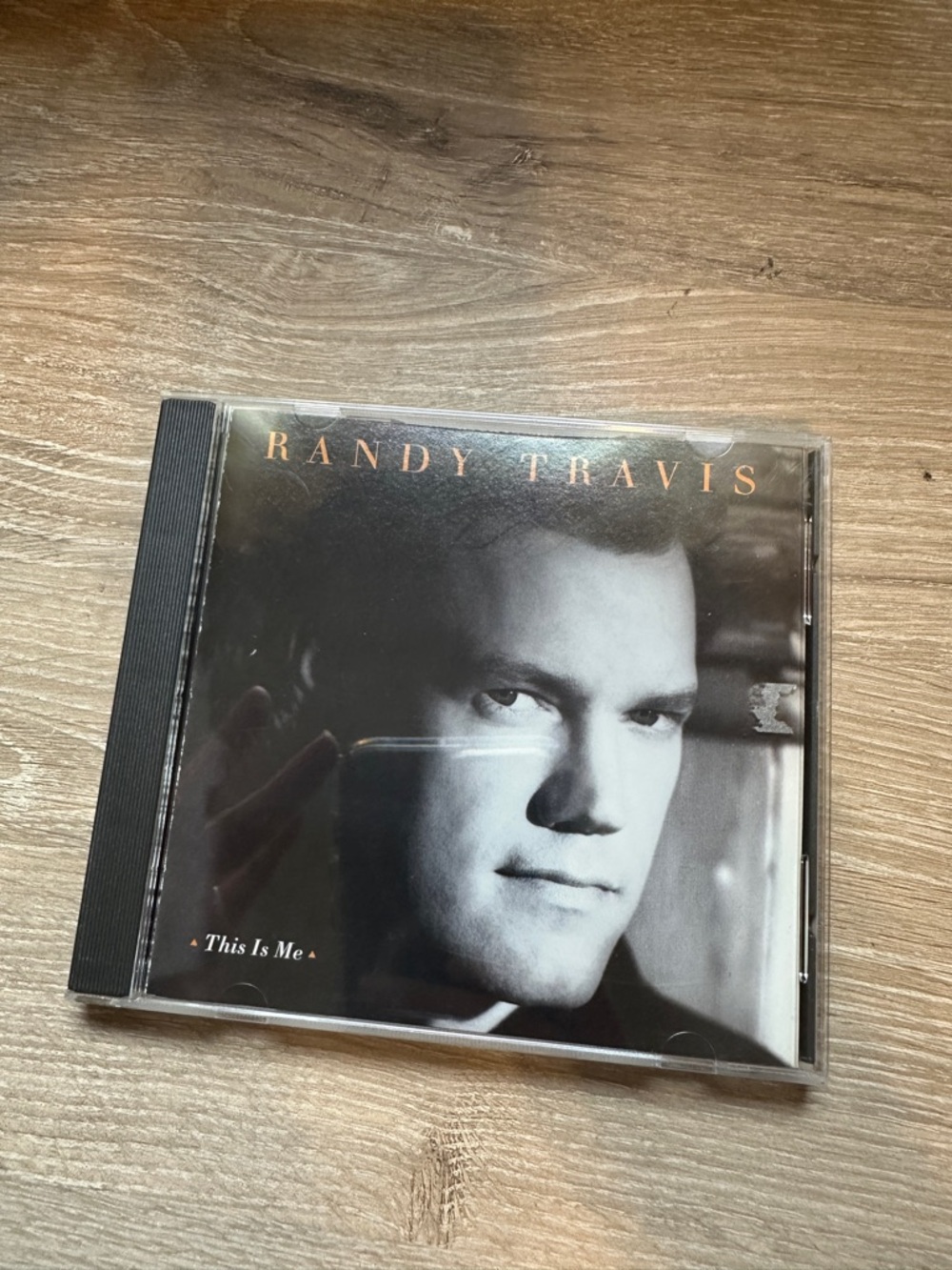 Randy Travis - This Is Me (CD) Black & Gray Cover